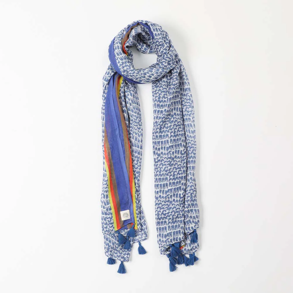 Pañuelo Estampado Azul Jane Humana