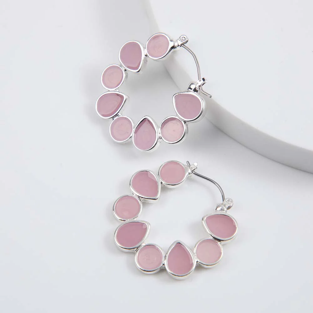 Argollas Montcau Rosadas Tatienne