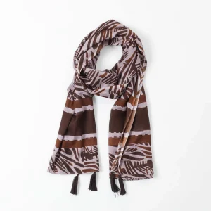 Pañuelo Estampado Café Orgánico i-D