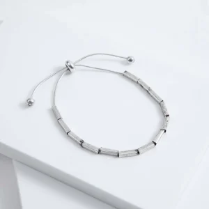 Pulsera Castelldefels Plateada Humana