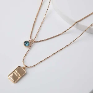 Collar Corto Sun Azul i-D