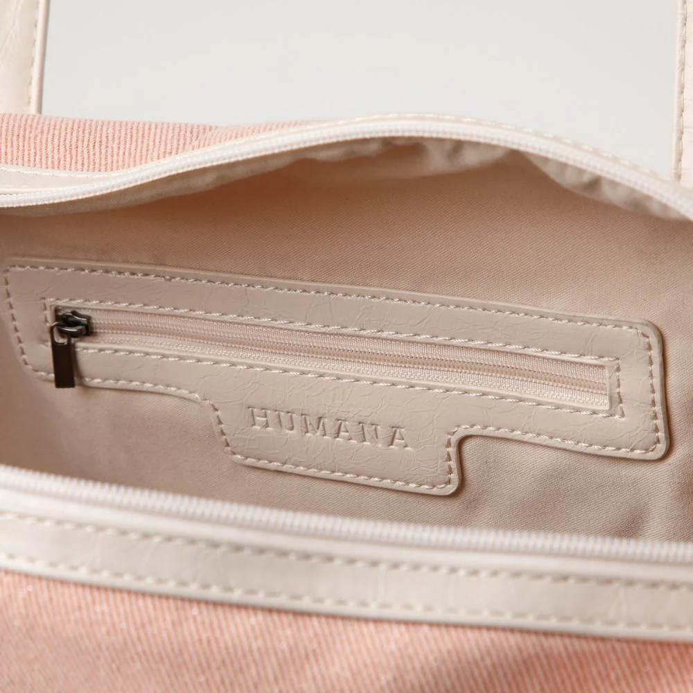 Bolso Hawai Rosado y Ivory Humana - Imagen 3