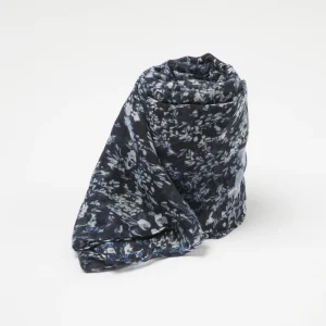 Pañuelo Estampado Rododendro Azul i-D