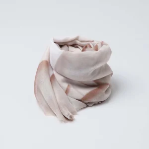 Pañuelo Estampado Esmée Beige i-D