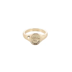 Anillo Grueso Pinky 2 Dorado Tatienne