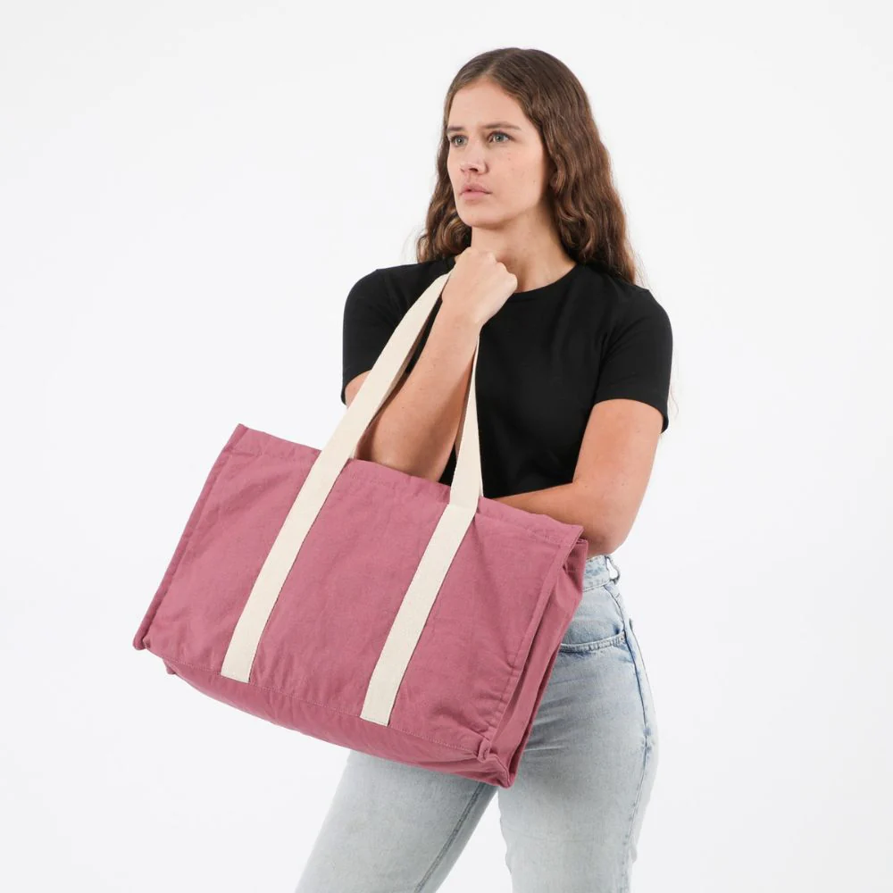 Cartera Hombro Nantes Rosada Tatienne - Imagen 4