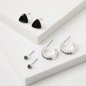 Aros Set Borneo Negro Tatienne