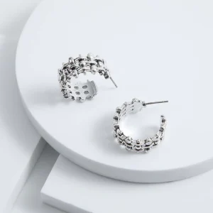 Argolla Begonia Plateada Humana