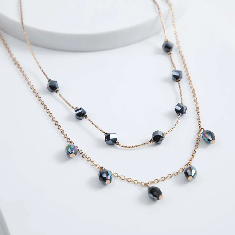 Collar Corto Alhama Azul Tatienne