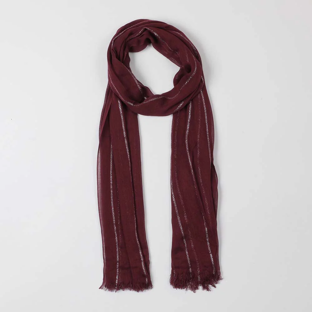 Pañuelo Liso Burdeo Azucena Tatienne