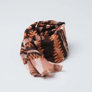 Pañuelo Estampado Almendra Café Tatienne