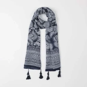 Pañuelo Estampado Azul Cala Tatienne