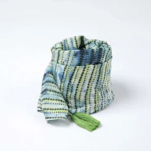 Pañuelo Estampado Tie Dye Azúl Humana