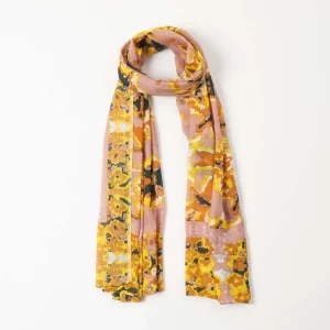 Pañuelo Estampado Naranjo Bird Humana