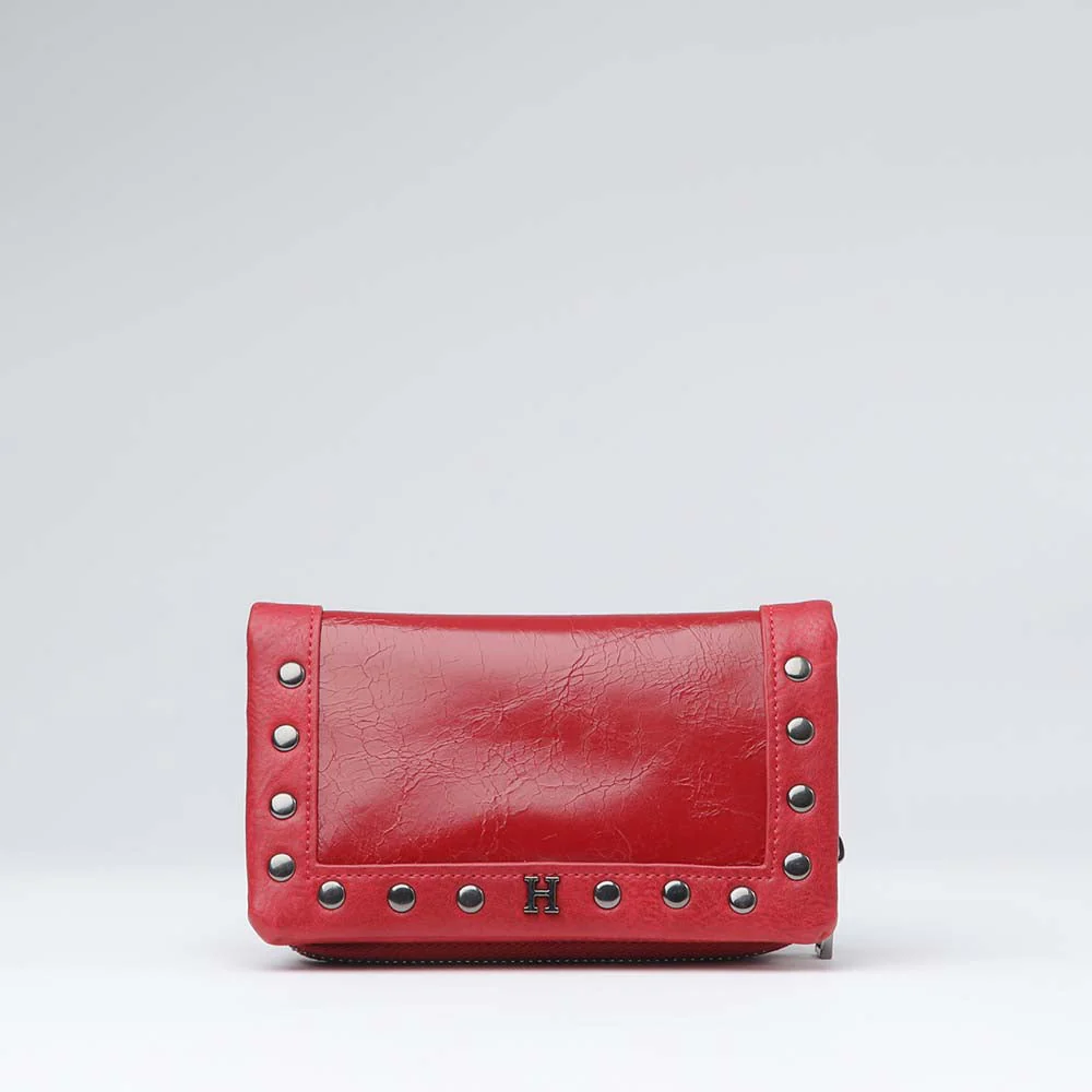 Billetera Pequeñas Clash Roja Humana