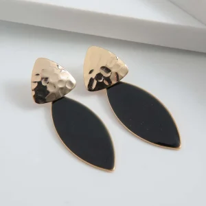 Aros Largo Angelé Negro i-D