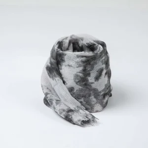 Pañuelo Estampado Lozoya Negro Humana