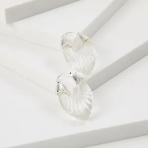 Aros Argolla Biak Blanco Tatienne