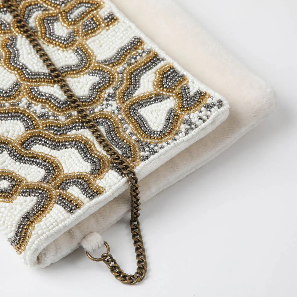 Clutch Marsella Blanco Tatienne - Imagen 3