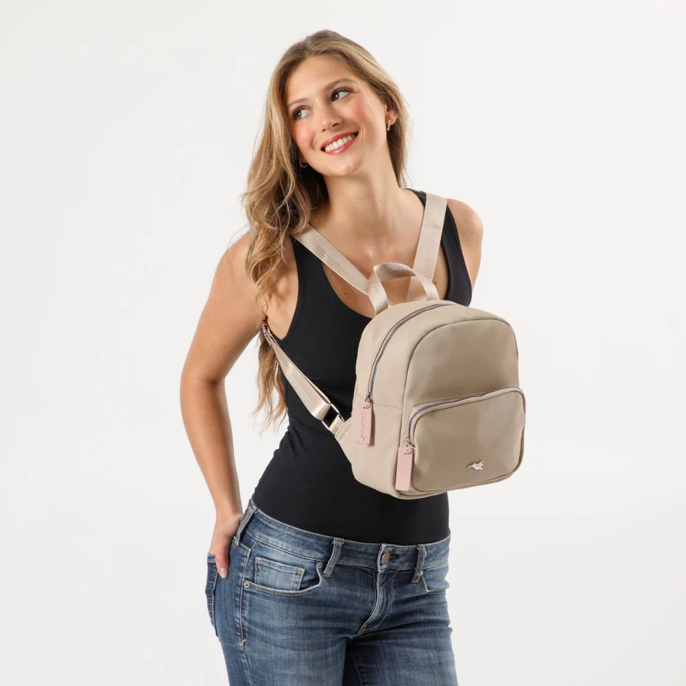 Mochila Gaye Beige Tatienne - Imagen 4