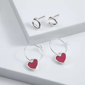 Set Aros Brillier Rojos i-D