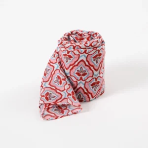 Pañuelo Estampado Jazmín Rosado i-D