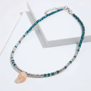 Collar Corto Boeza Azul Tatienne