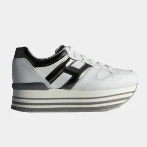 Tenis Dama  Blanco/Negro Hogan