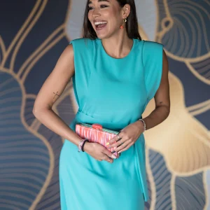 Vestido Liso envolvente Jade