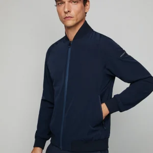 Chaqueta Bomber Azul Marino H.L.