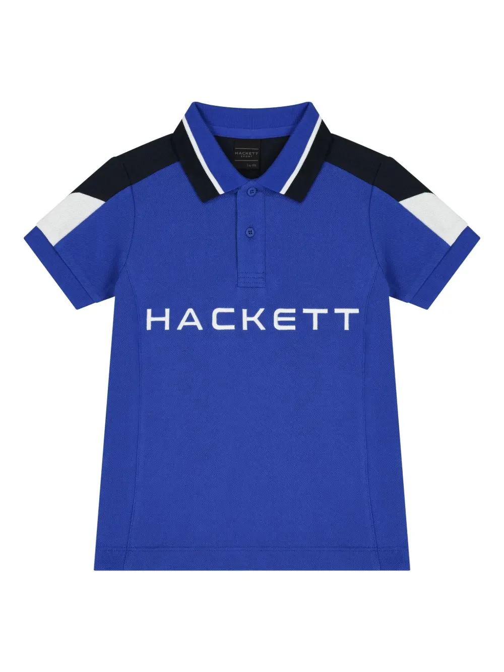 Camiseta Polo Azul/Negro H.L.