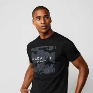 Camiseta T-Shirt Negro Logo H.L.