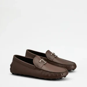 Zapato Mocasines Gommino Bubble Marrón T.