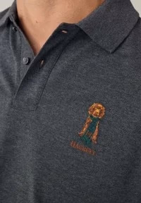 Camiseta Polo Gris H.L. - Imagen 3
