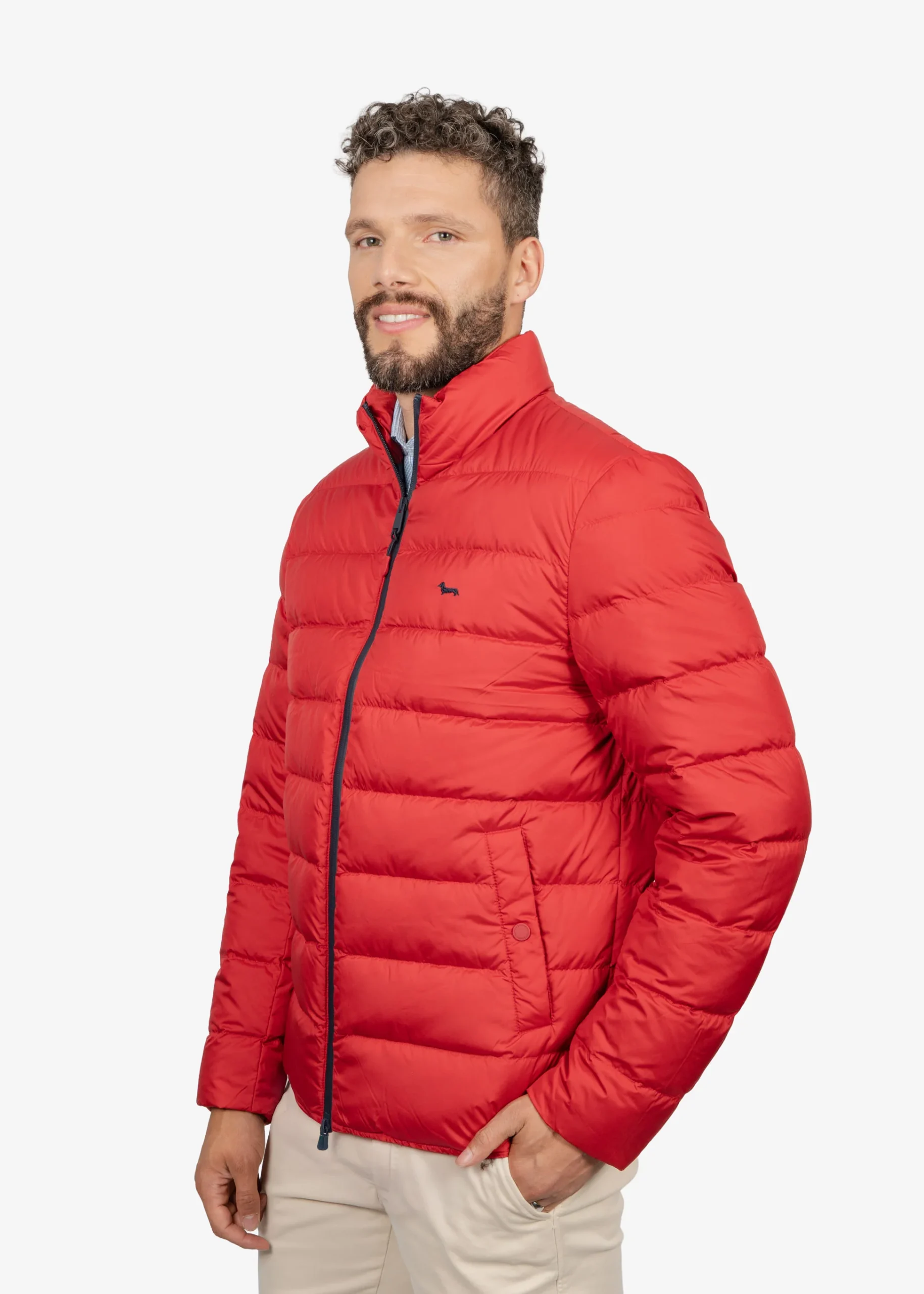 Chaqueta Roja Acolchado de Plumón H&B - Imagen 4