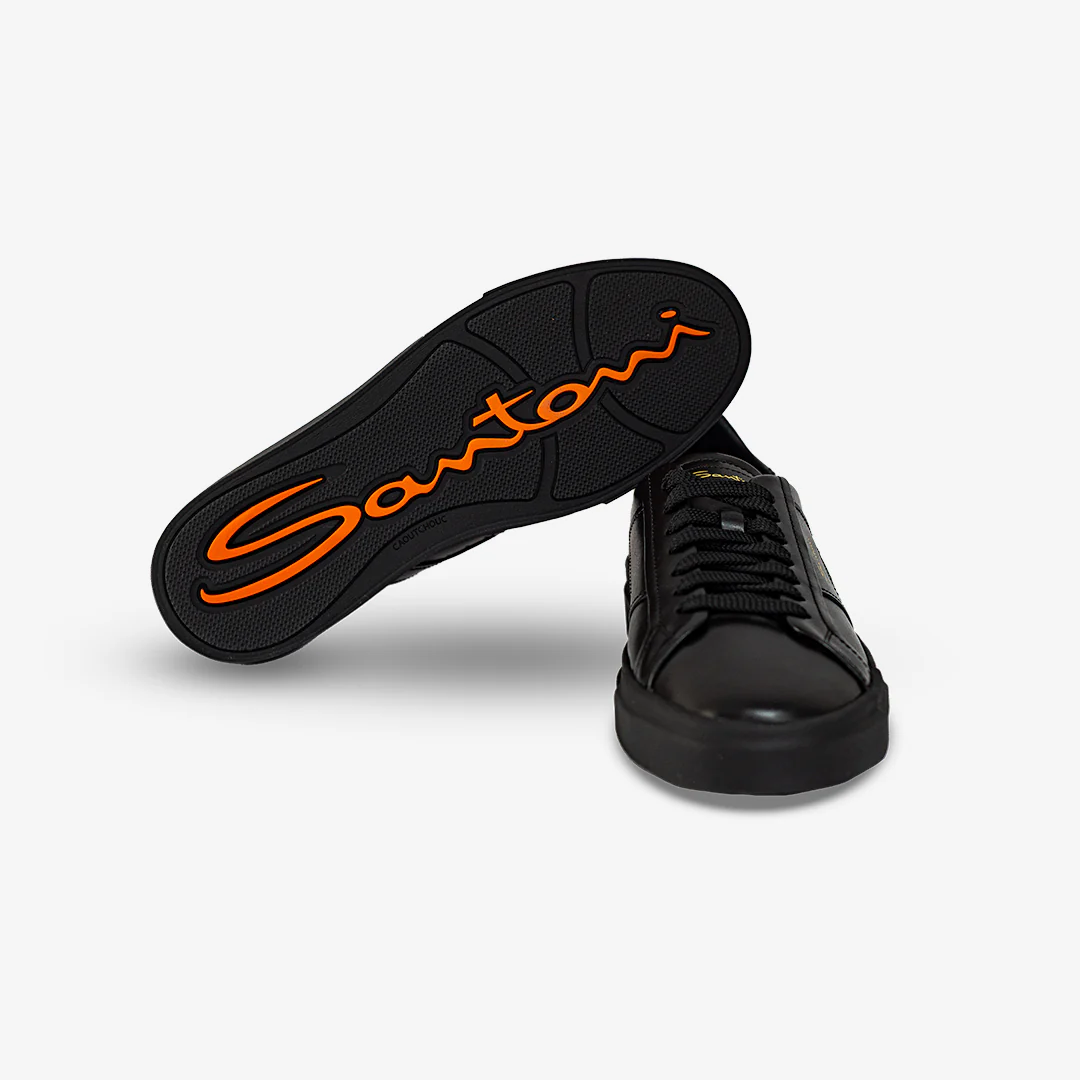 Tenis Double Buckle Hombre Negro S. - Imagen 3