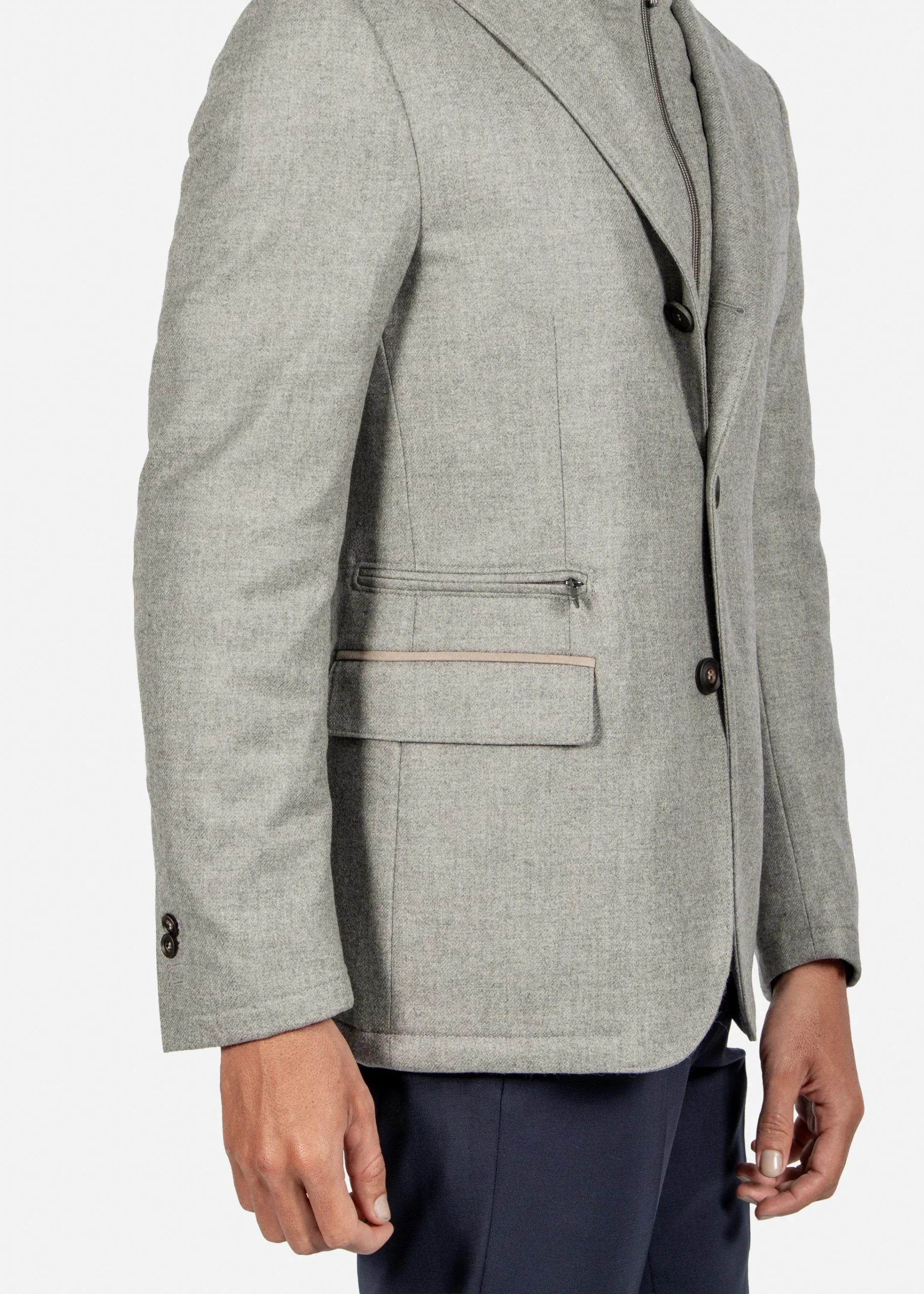 Saco Gris Lana C. - Imagen 5