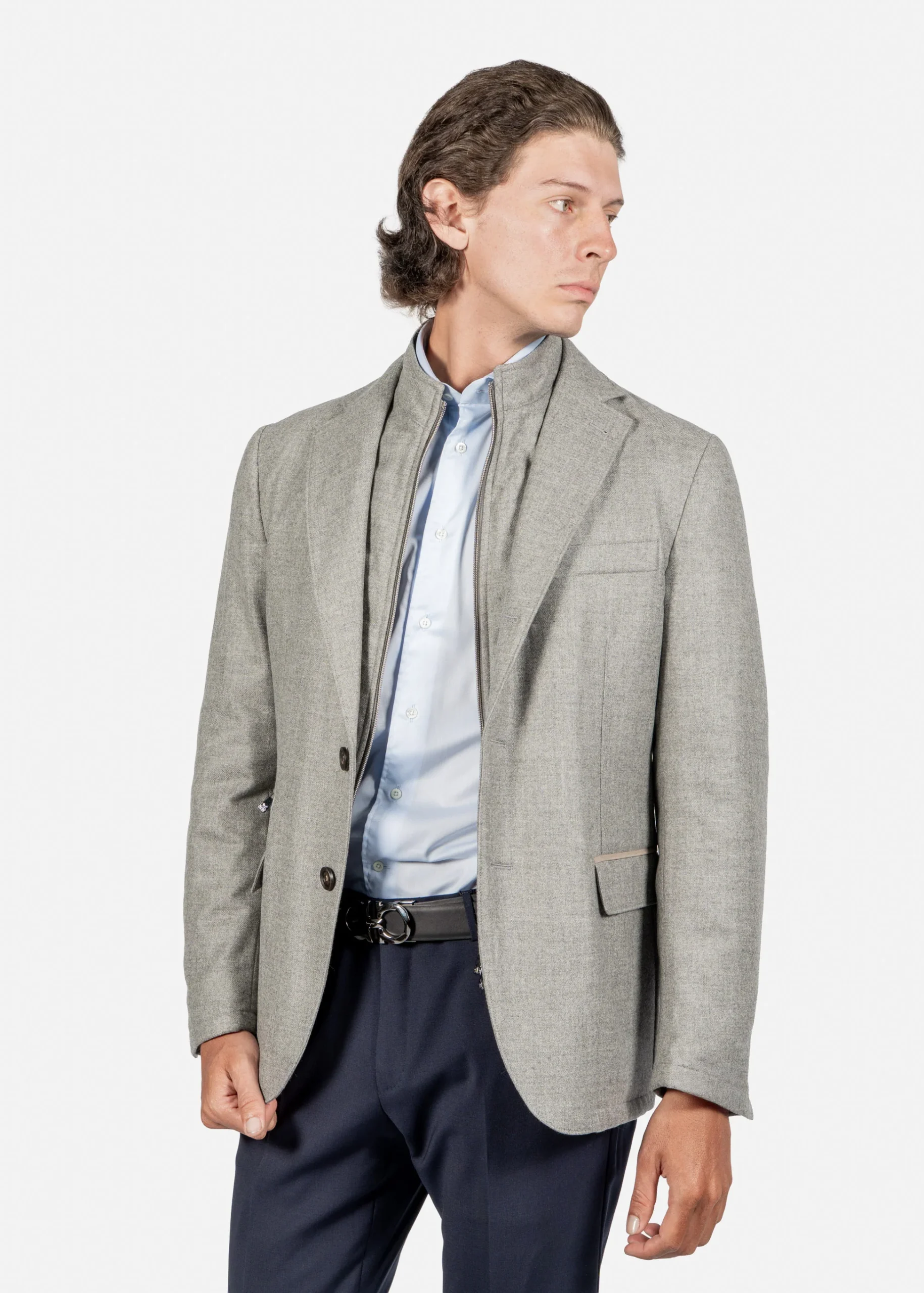 Saco Gris Lana C. - Imagen 6