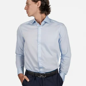 Camisa  Azul Claro Clásica C.