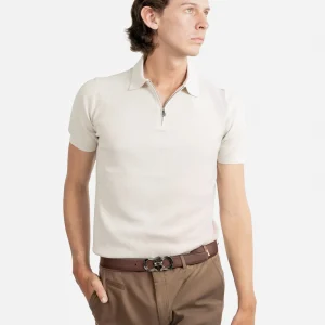 Camiseta Polo Beige C.