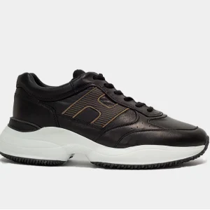 Tenis Hombre Negros Plataforma Hogan