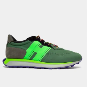 Tenis Hombre Verde H.