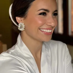 Pendientes Dormilona cristal