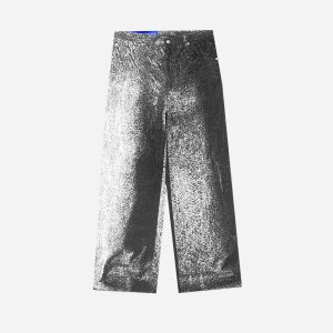 93 Sierra Crosses Printed White Pants FW93SCPWP-WHBL