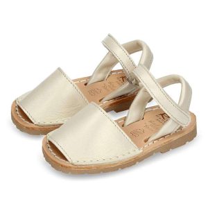 ABARCA MENORQUINA PEGAR PIEL (NACAR)(19-37) – LA RIA