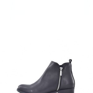 Botín Helen Piel Cremallera S
