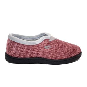ZAPATILLA CERRADA RECTA LISA (R12014) BURDEOS – ROAL