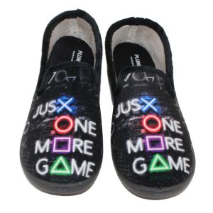 ZAPATILLA CERRADA “GAME” (R12228) NEGRO – ROAL