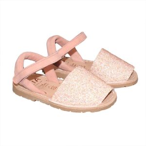 ABARCA MENORQUINA PEGAR STRASS (ROSE)(23-37) – LA RIA