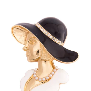 Broche esmaltado Perlitas OUTLET